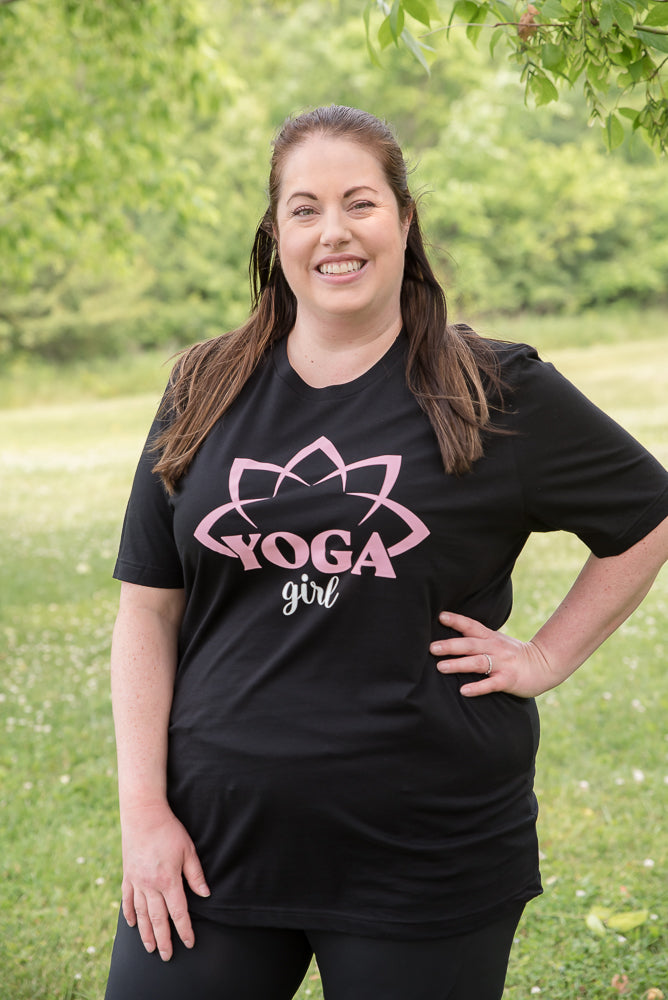 Yoga Girl Graphic Tee