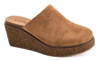 Corky Maybe Later Tobacco shoe Clog Mule