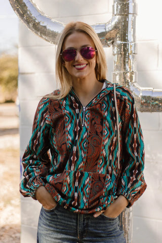 STERLING KREEK Southbound Oversized Pullover