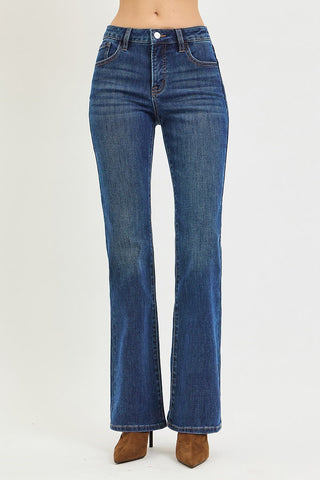 Risen TUMMY CONTROL MID RISE BOOTCUT JEANS