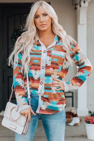 CLEARANCE Button Up Long Sleeve Shirt