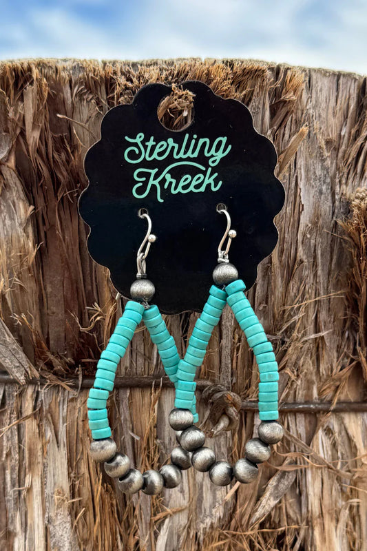 Sterling Kreek Laguna River Earrings