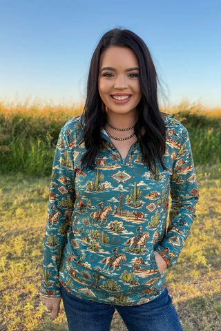 Sterling Kreek Ranch Raised Pullover