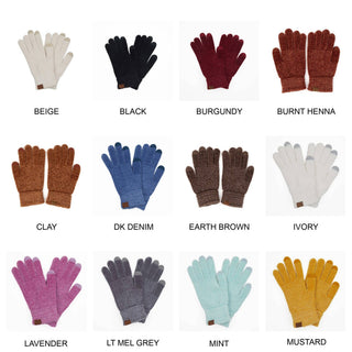 CC Chenille Touchscreen Glove