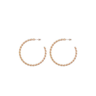 Twist Hoop Earring