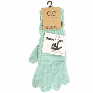 Solid Cable Knit CC Gloves G20