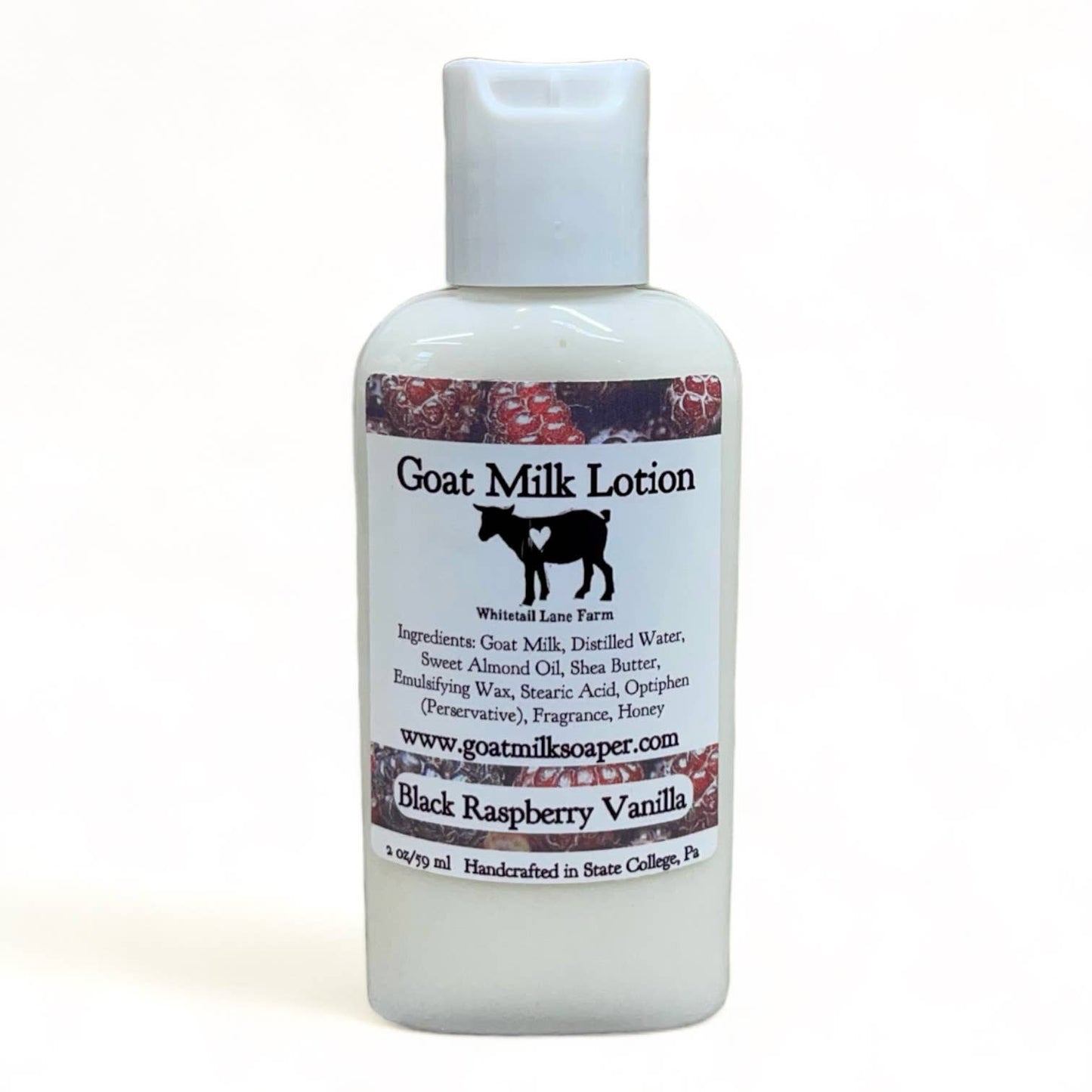 Goat Milk Lotion Black Raspberry Vanilla