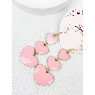 Heart Dangle Earrings