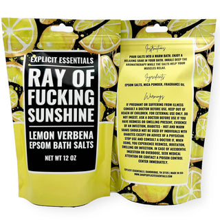 Ray of Fucking Sunshine Bath Salts 12oz Bag