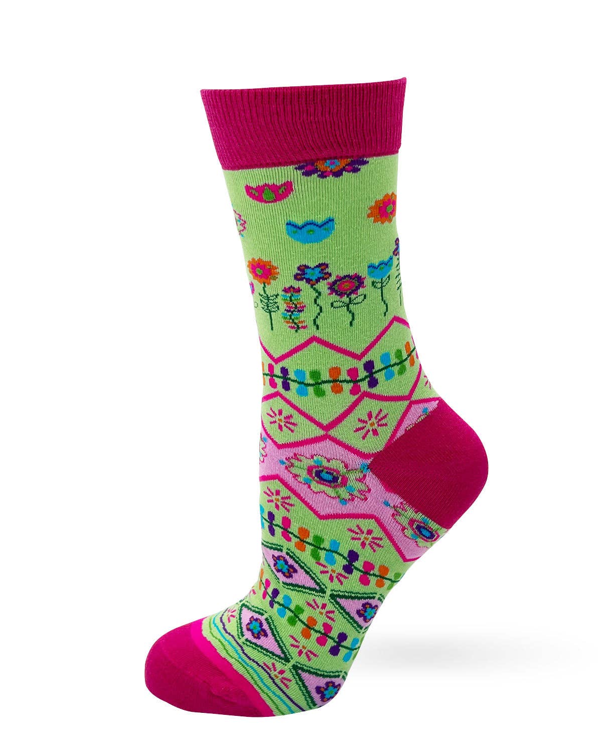 Bloom Where You're Planted Women's Crew Socks