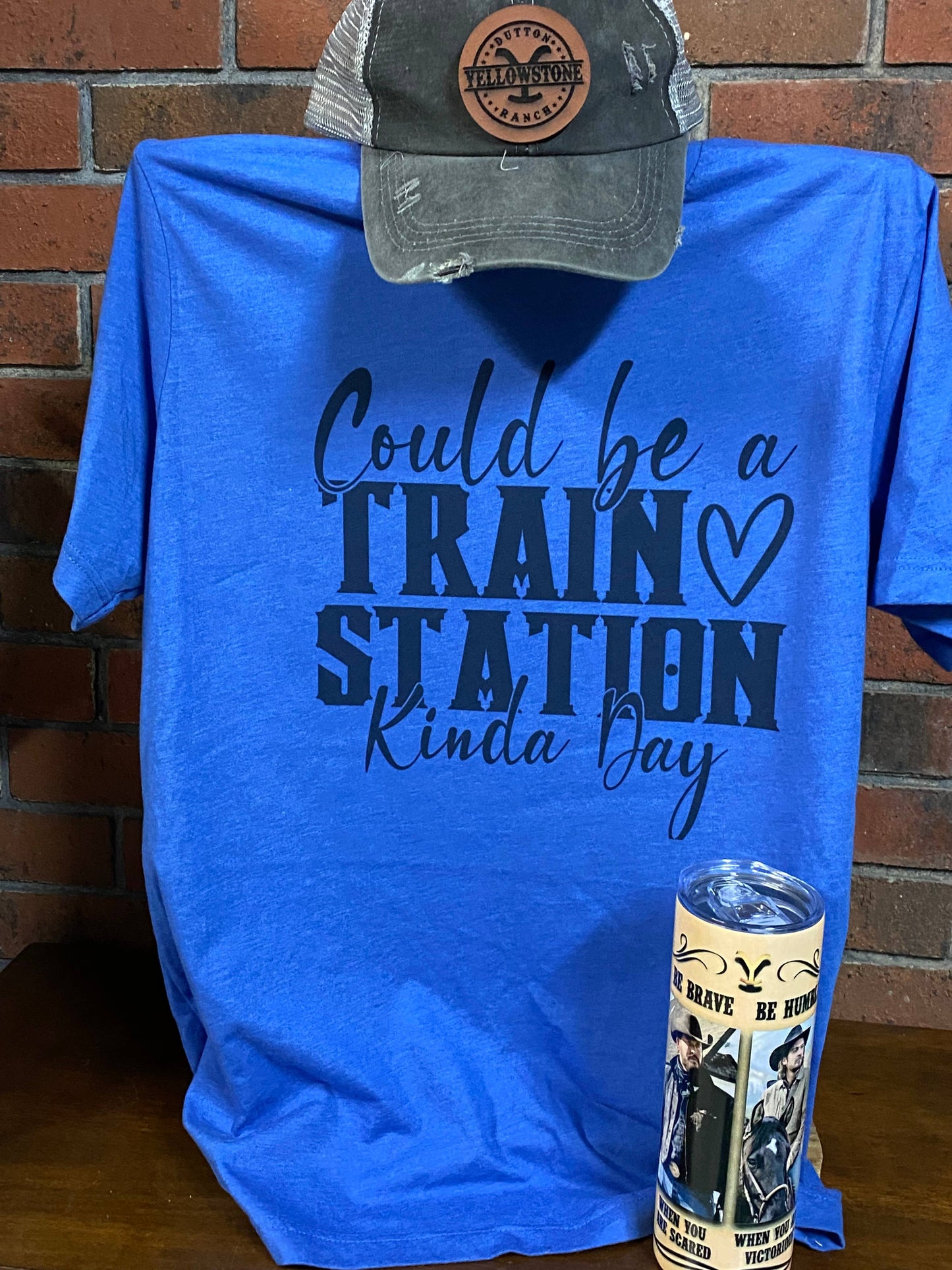 Could be a Train Station kind of day sublimated tee