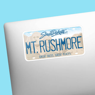 South Dakota License Plate Stickers - Custom SD City Decals