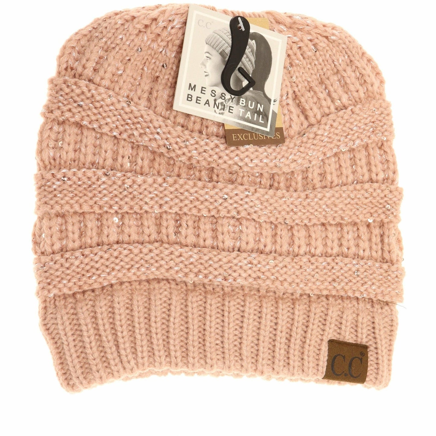 Sequin CC Beanie Tail Beanie MB730