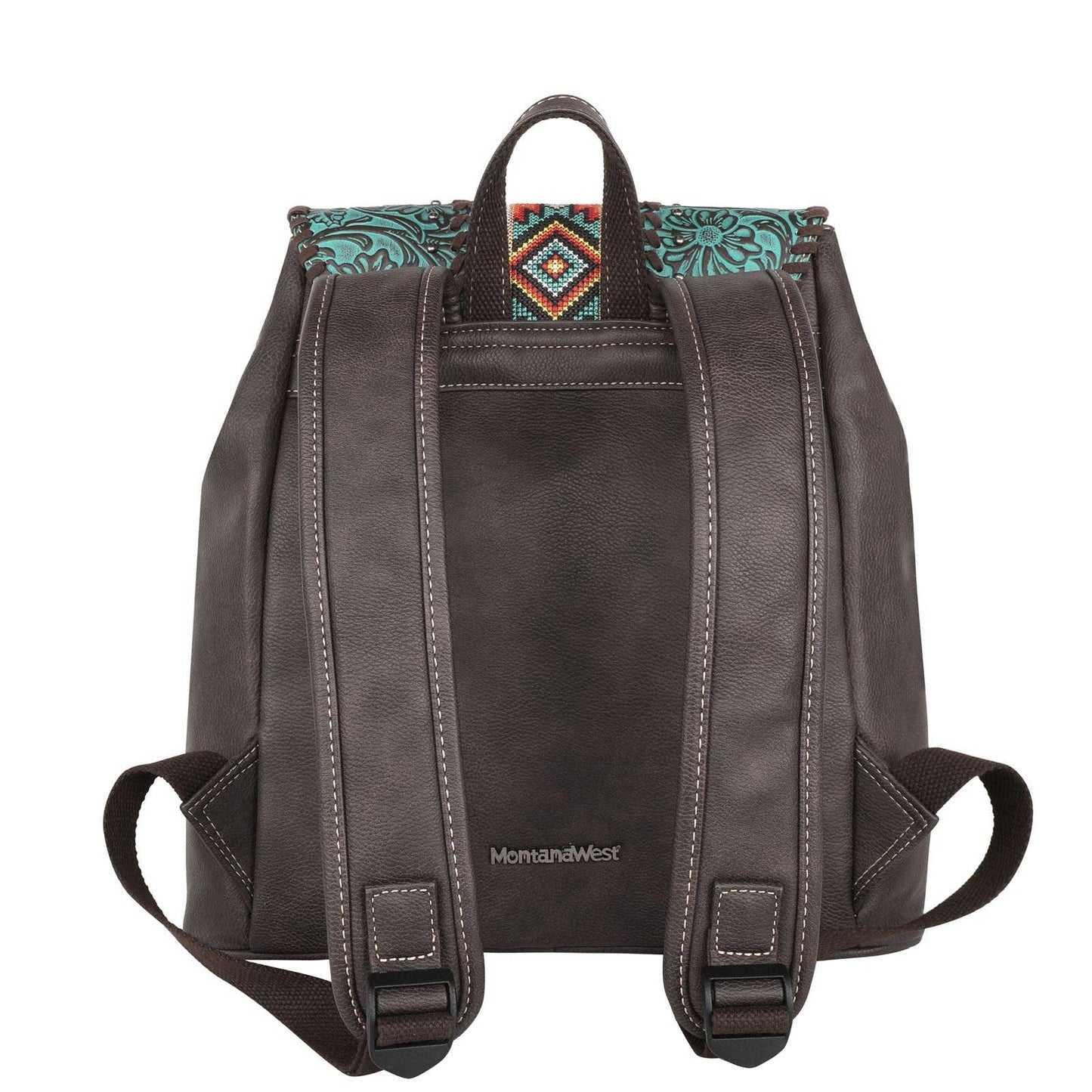 MW1142G-9110 Montana West Tooled Collection Backpack