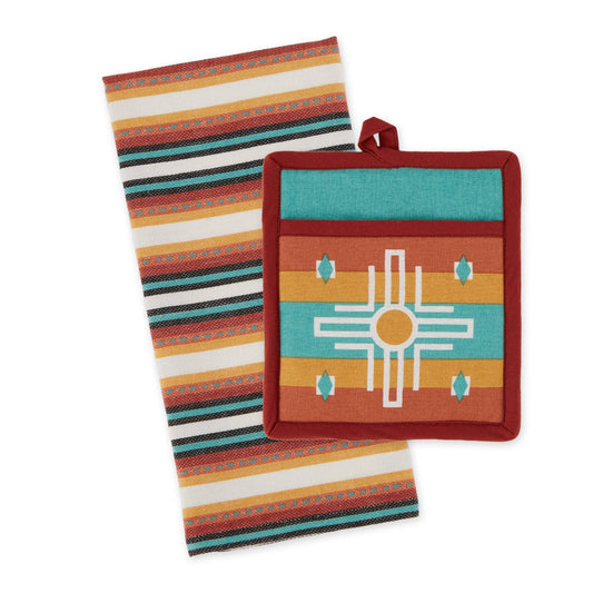 Southwest Cactus Potholder Gift Set