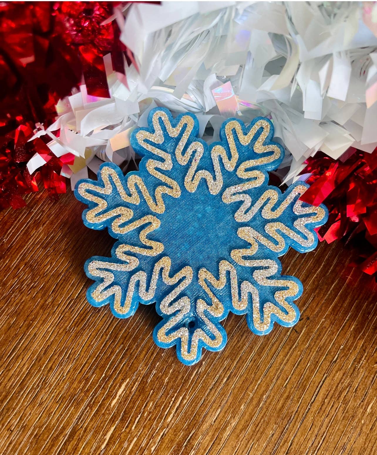 Snowflake Car Freshie 