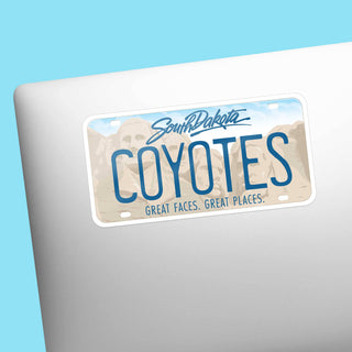 South Dakota License Plate Stickers - Custom SD City Decals