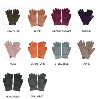 CC Chenille Touchscreen Glove