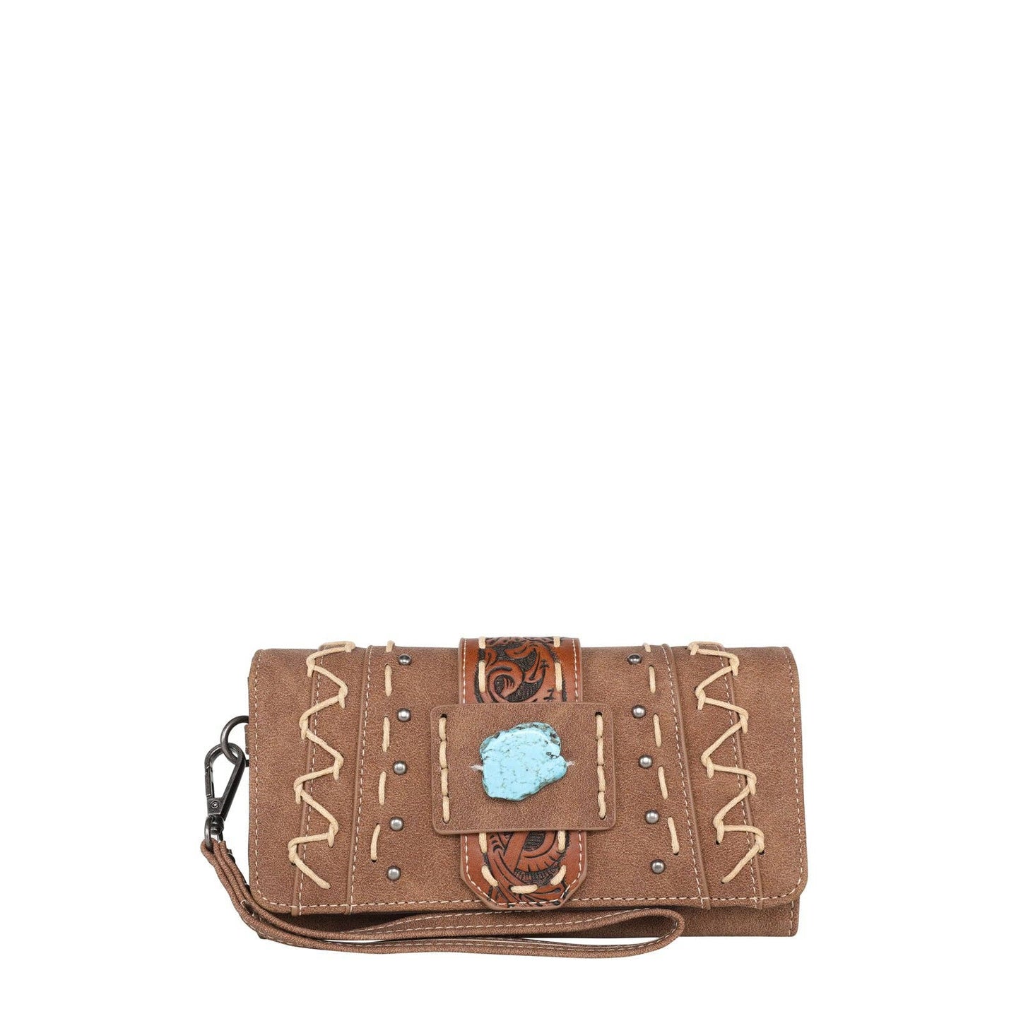 Montana West Tooled Collection Wallet