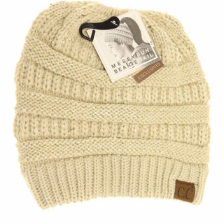 Sequin CC Beanie Tail Beanie MB730