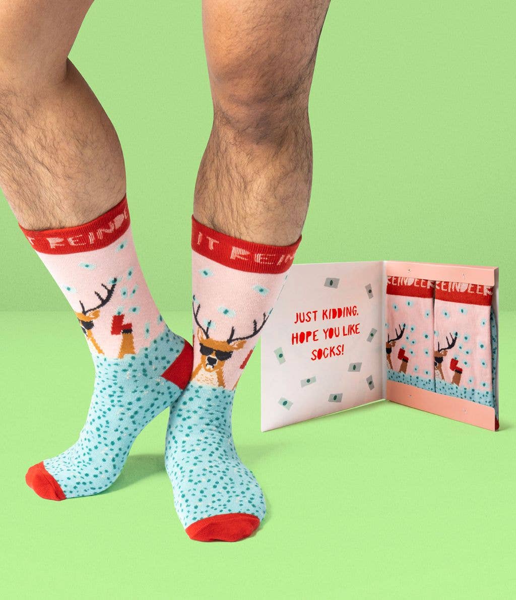 Two Left Feet Holiday Gift Card and Sock Set