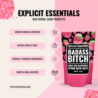 Bad Ass Bitch Bath Salts 12oz Bag
