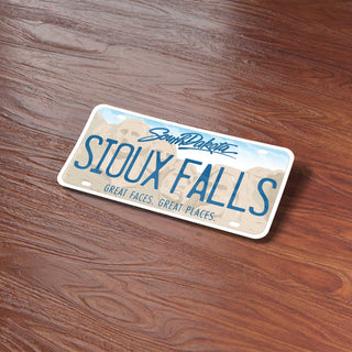 South Dakota License Plate Stickers - Custom SD City Decals
