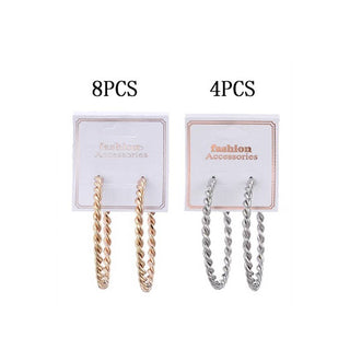 Twist Hoop Earring