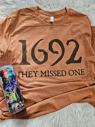 *** clearance **** 1692 they missed one Sublimated Tee