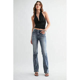 Mica MID RISE BOOTCUT Jean Denim
