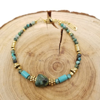 Exquisite African Turquoise Bracelet