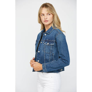 DARK WASH DENIM JACKET