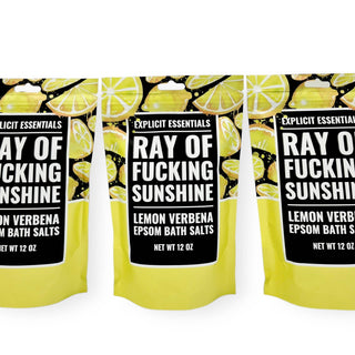 Ray of Fucking Sunshine Bath Salts 12oz Bag
