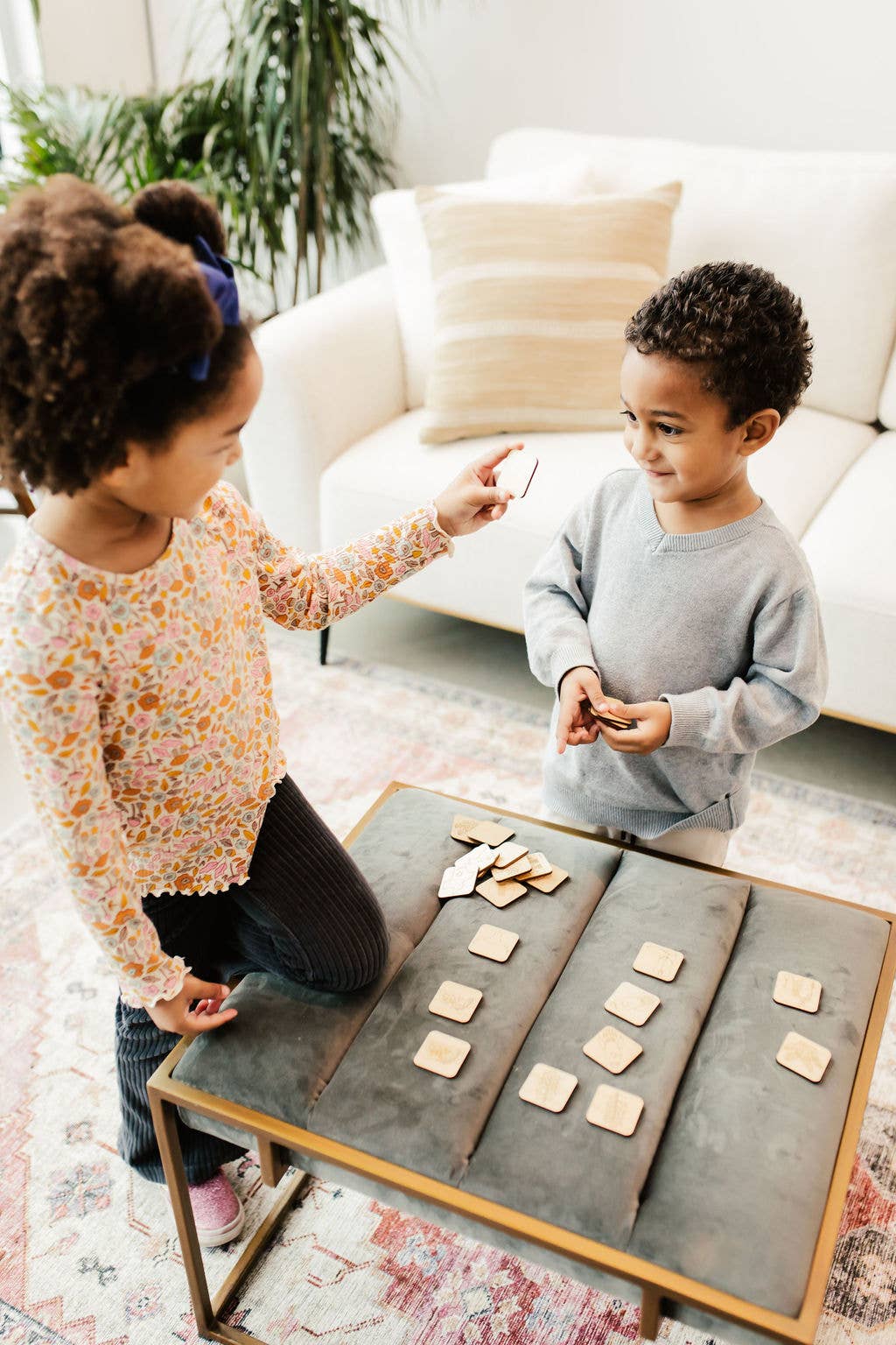 State Memory Matching Game - Wood Memory Game SOUTH DAKOTA