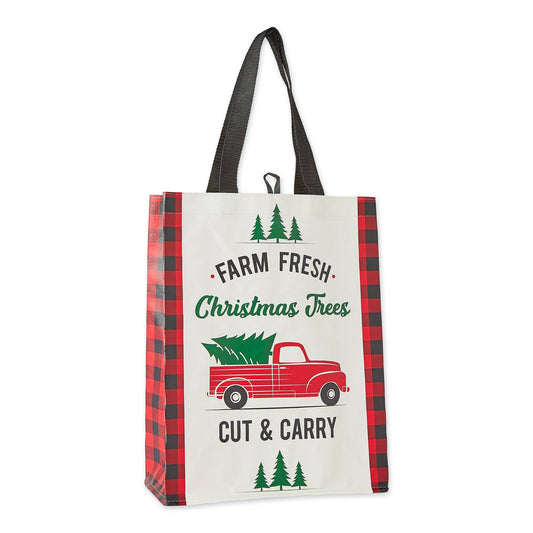 Christmas Truck Reusable Tote