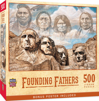 Founding Fathers 500 Piece Jigsaw Puzzle