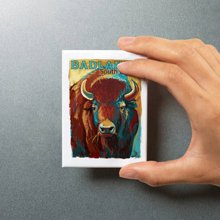 MAGNET Badlands, South Dakota, Bison, Vivid