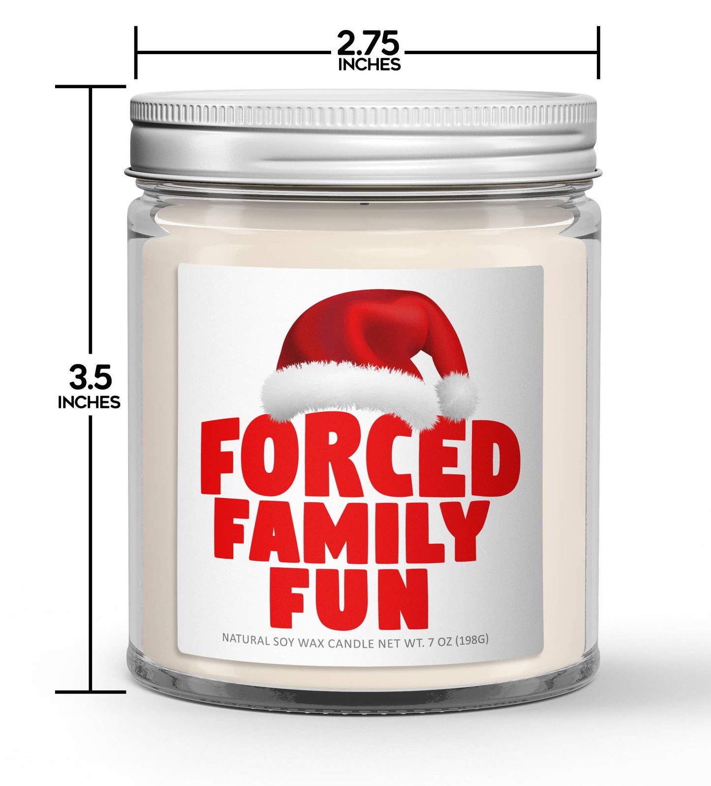 Forced Family Fun Christmas Soy Candle - Christmas Candle