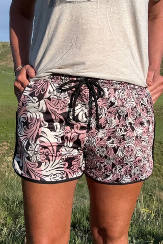 STERLING KREEK Checked In Tooled Shorts