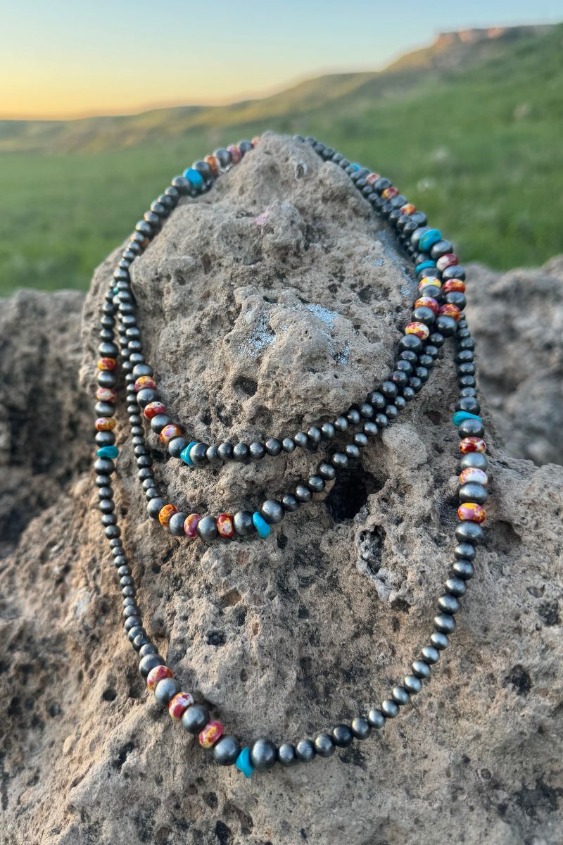 Sterling Kreek Colorful Canyon Necklace