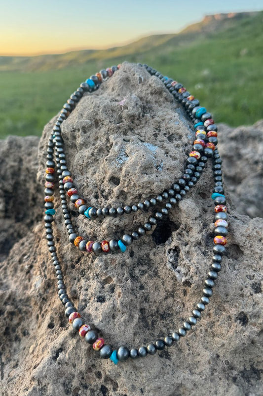 Sterling Kreek Colorful Canyon Necklace