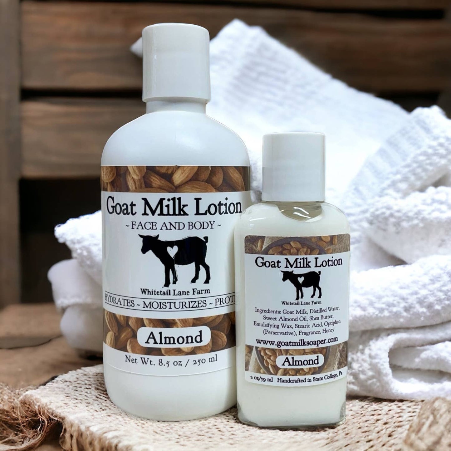 Goat Milk Lotion Almond