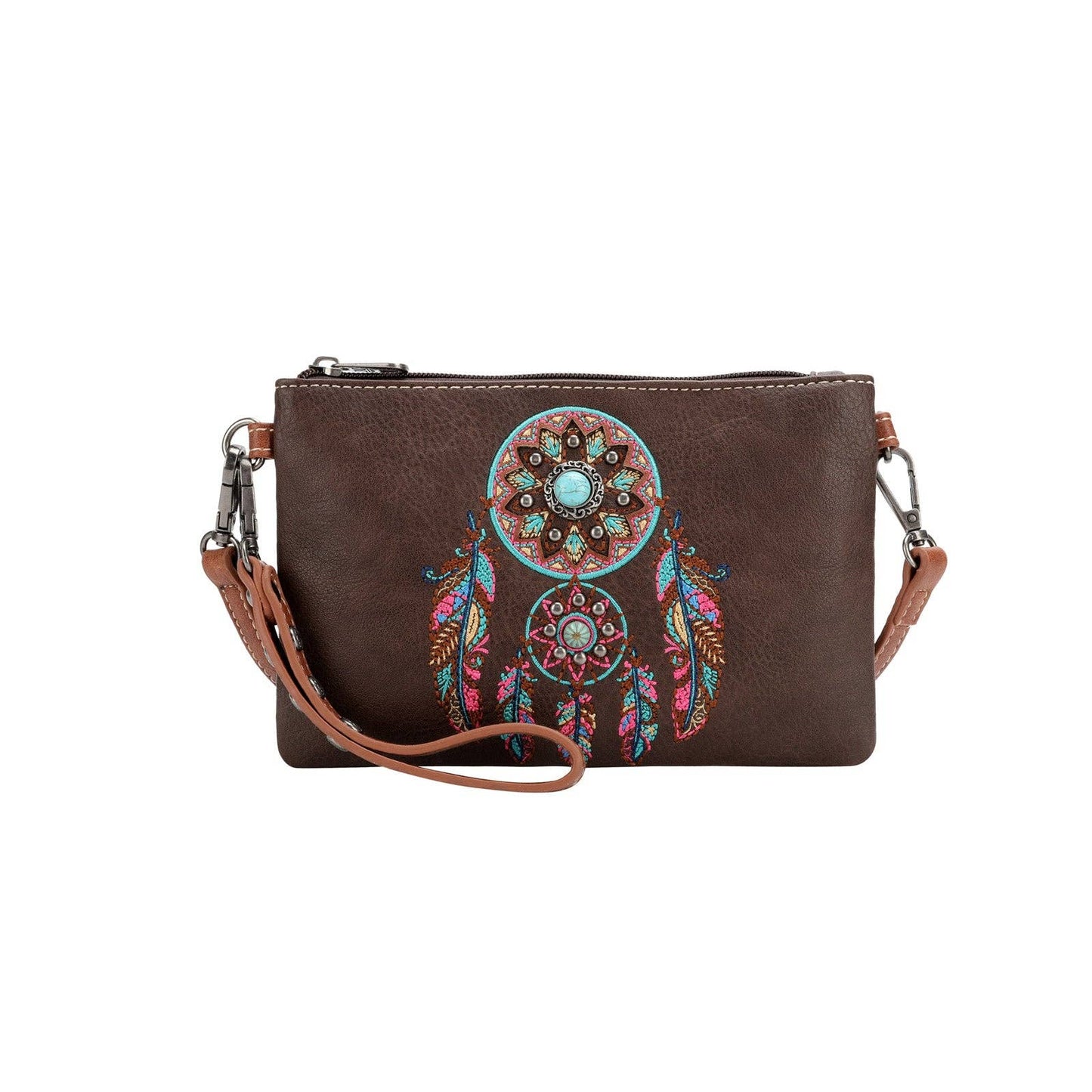 MW1241-181 Montana West Dream Catcher Collection Clutch/Crossbody