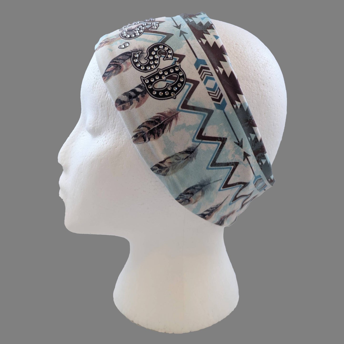 Sturgis Feathers Head Wrap