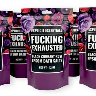 Fucking Exhausted Bath Salts 12oz Bag