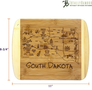A Slice of Life South Dakota 11" Cutting & Serving Board