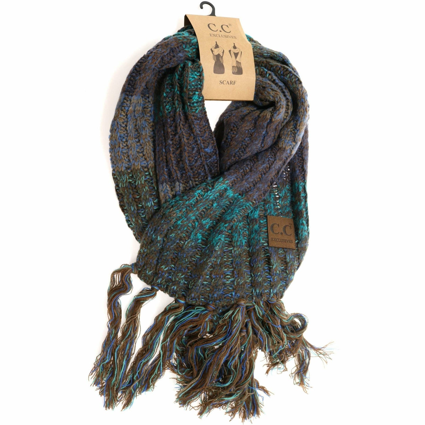 Tri-Color CC Scarf SF1816