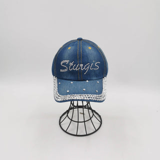 Sturgis Script bling cap