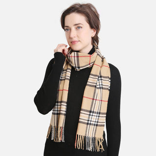 Multi Patterned Cashmere Feel Oblong Scarves