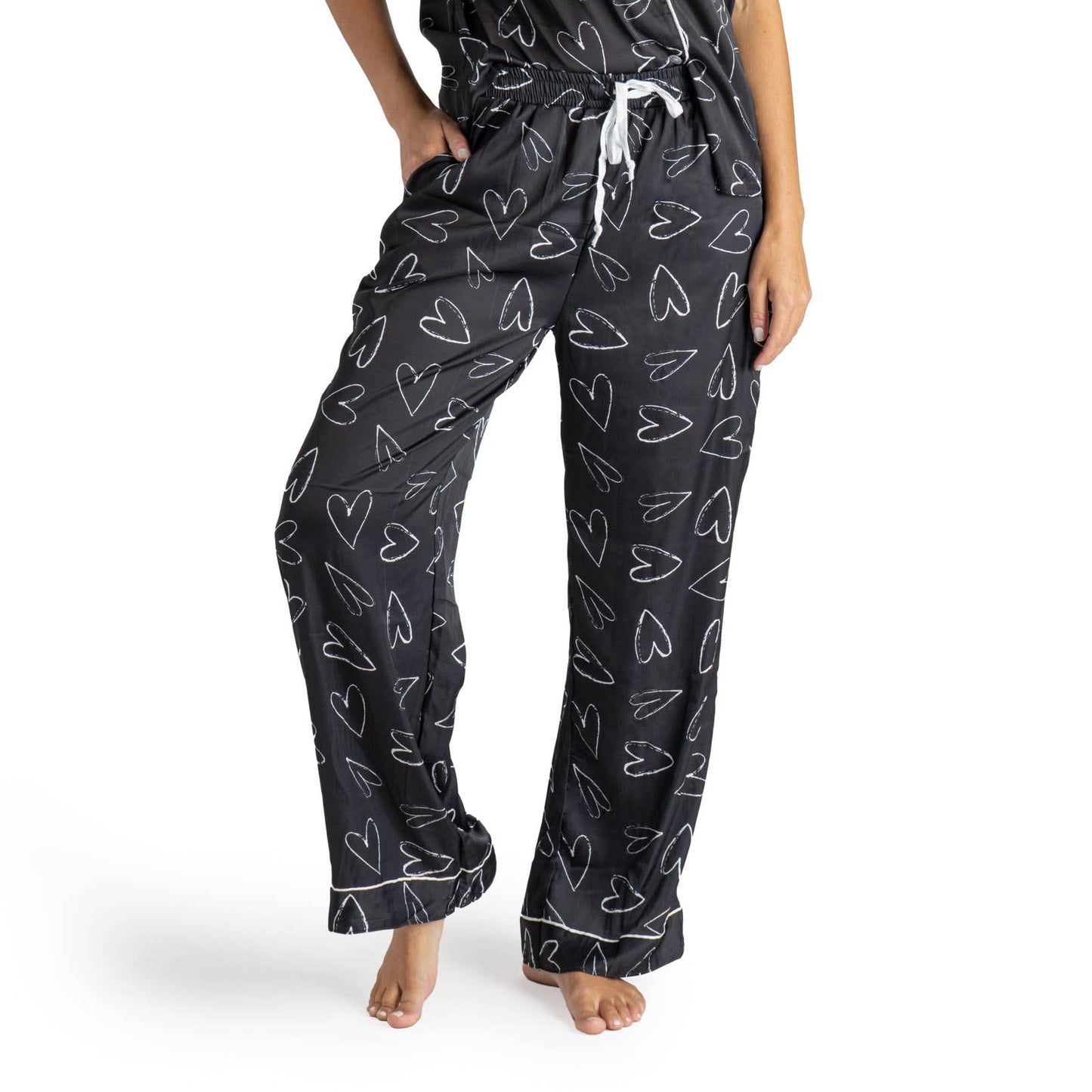 Hello Mello® Beauty Sleep Satin Pajama Pants Open Stock